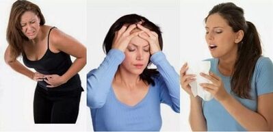 paraziták jelei az emberi szervezetben